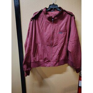 Vtg Members only red /maroon jacket men's 4XL